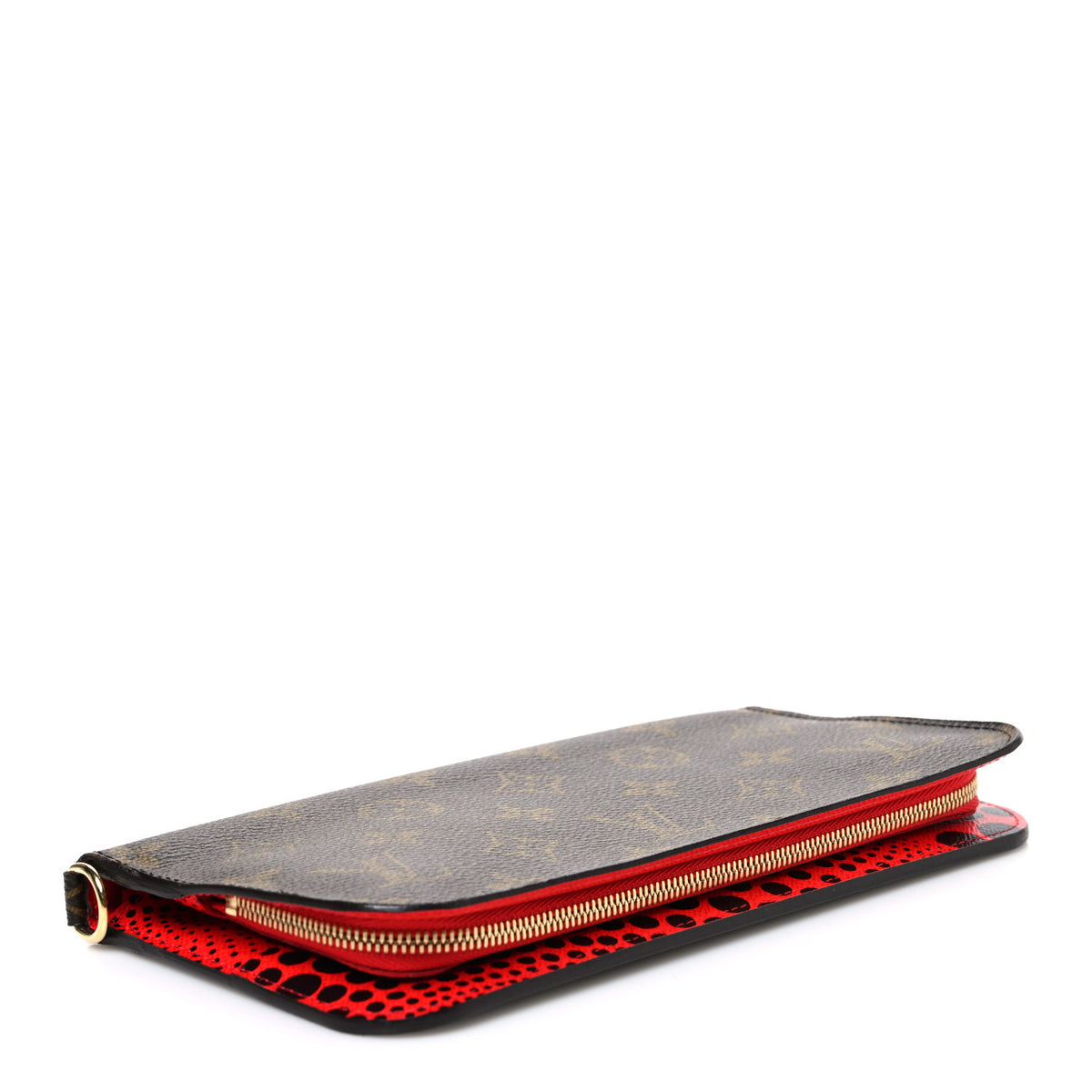 Monogram Kusama Waves Insolite Wallet Red