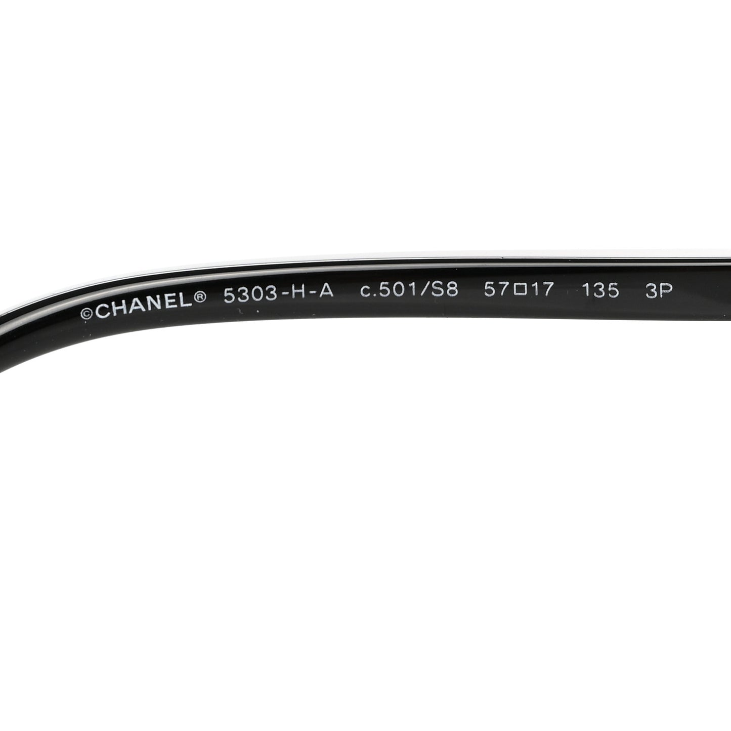 Pearl Polarized Square Sunglasses 5303-H Black