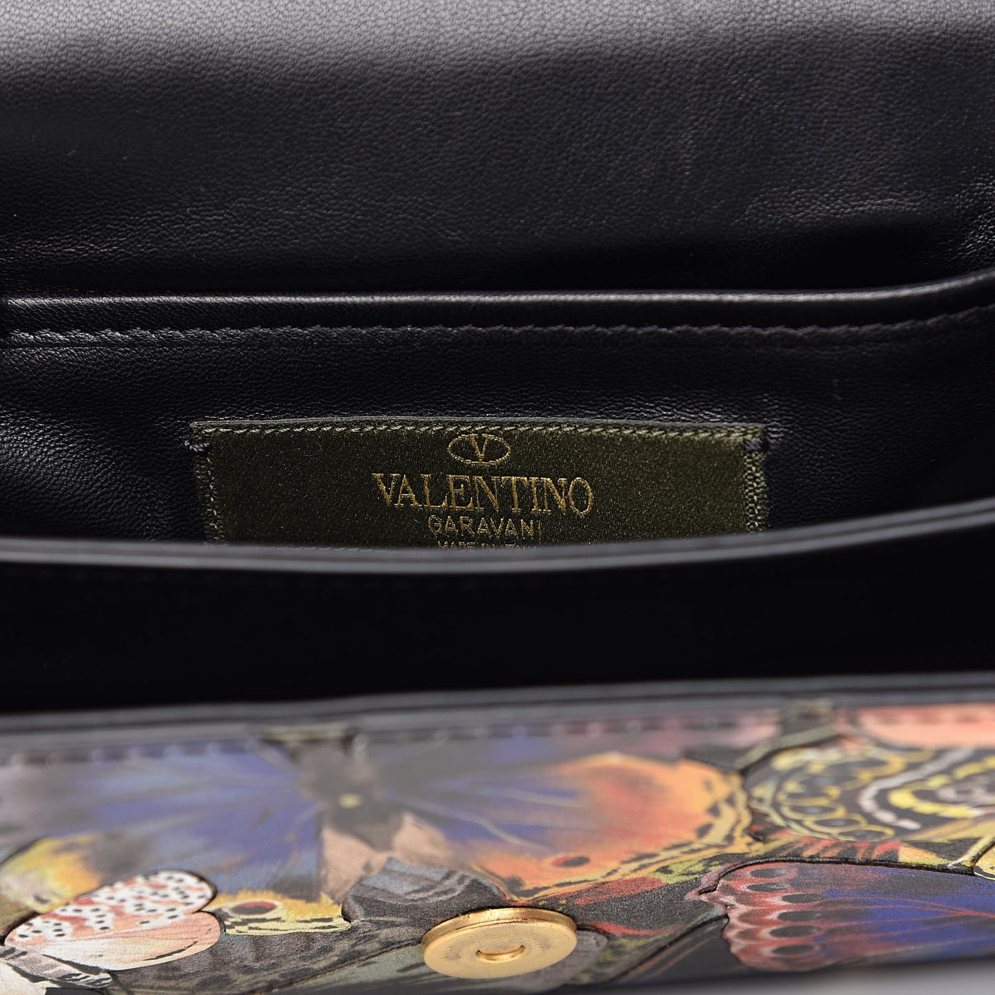 Canvas Vitello Camubutterfly Va Va Voom Shoulder Bag Multicolor
