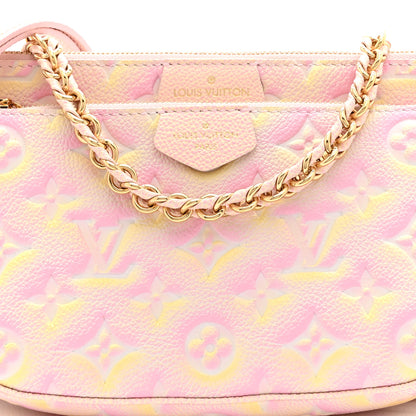 Louis Vuitton Empreinte Monogram Summer Stardust Multi Pochette Accessories Pink 7 of 9