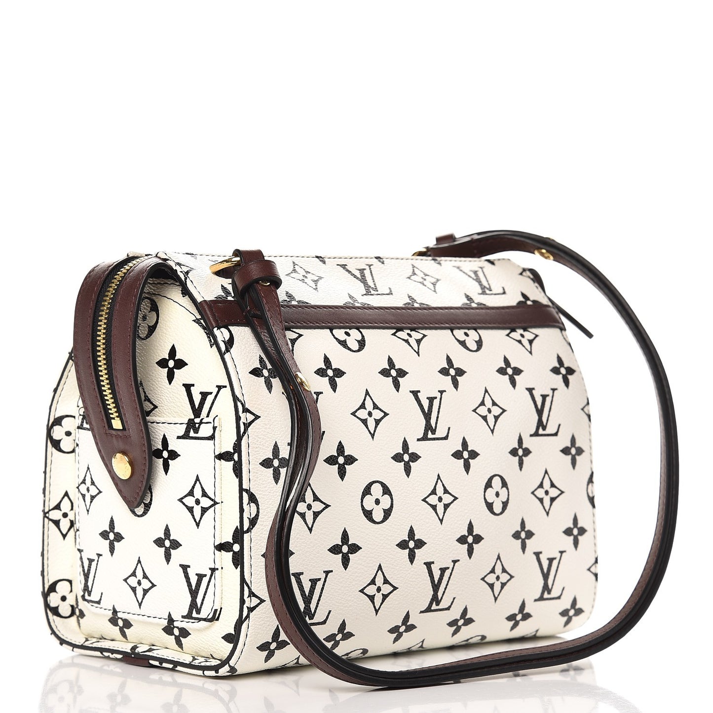 Monogram Speedy Amazon PM White Chocolat