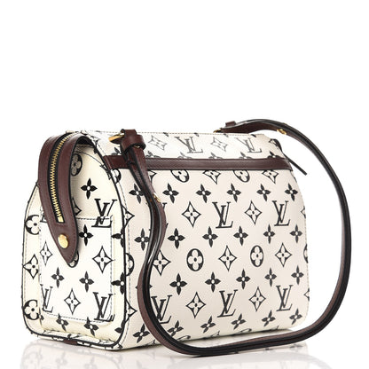 Louis Vuitton Monogram Speedy Amazon PM White Chocolat 3 of 6