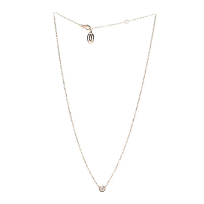 Cartier 18K Pink Gold Diamond LM D'Amour Pendant Necklace 3 of 6