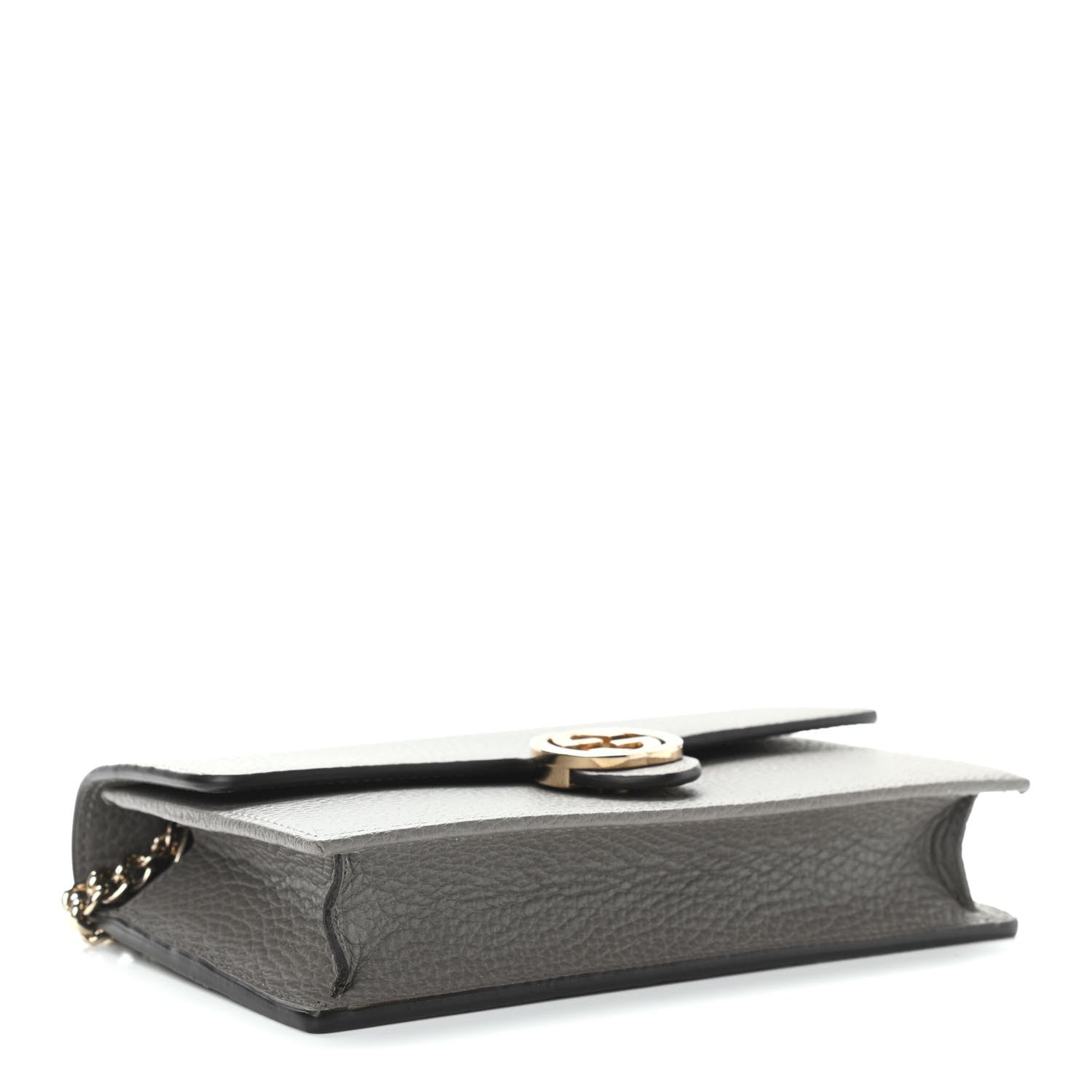 Gucci Dollar Calfskin Interlocking G Chain Wallet Loess 4 of 11