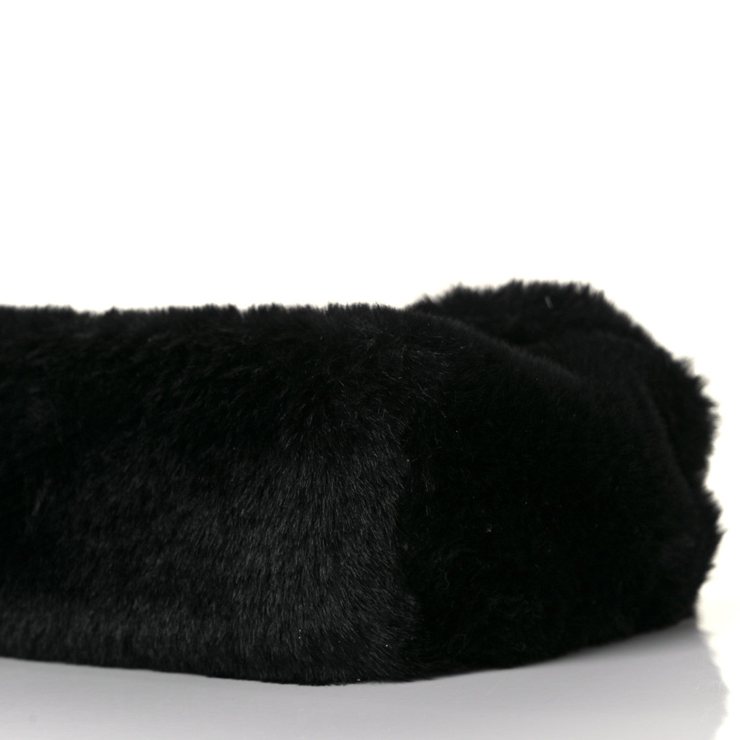 Jimmy Choo Faux Fur Madeline Mini Bag Black 8 of 10
