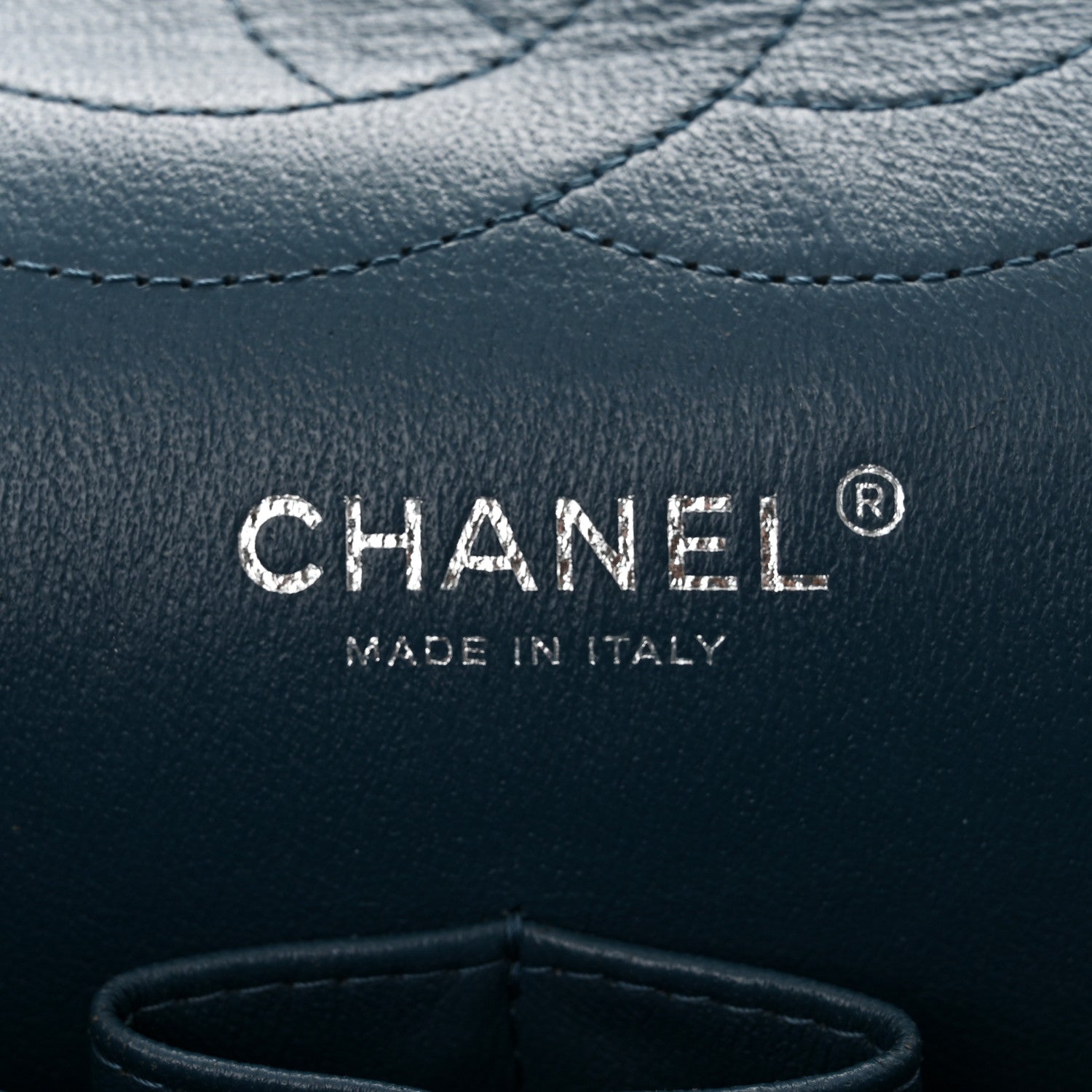 Chanel Caviar Quilted Jumbo Double Flap Navy 6 of 10