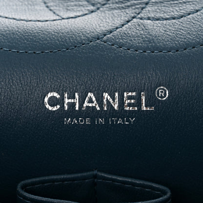 Chanel Caviar Quilted Jumbo Double Flap Navy 6 of 10