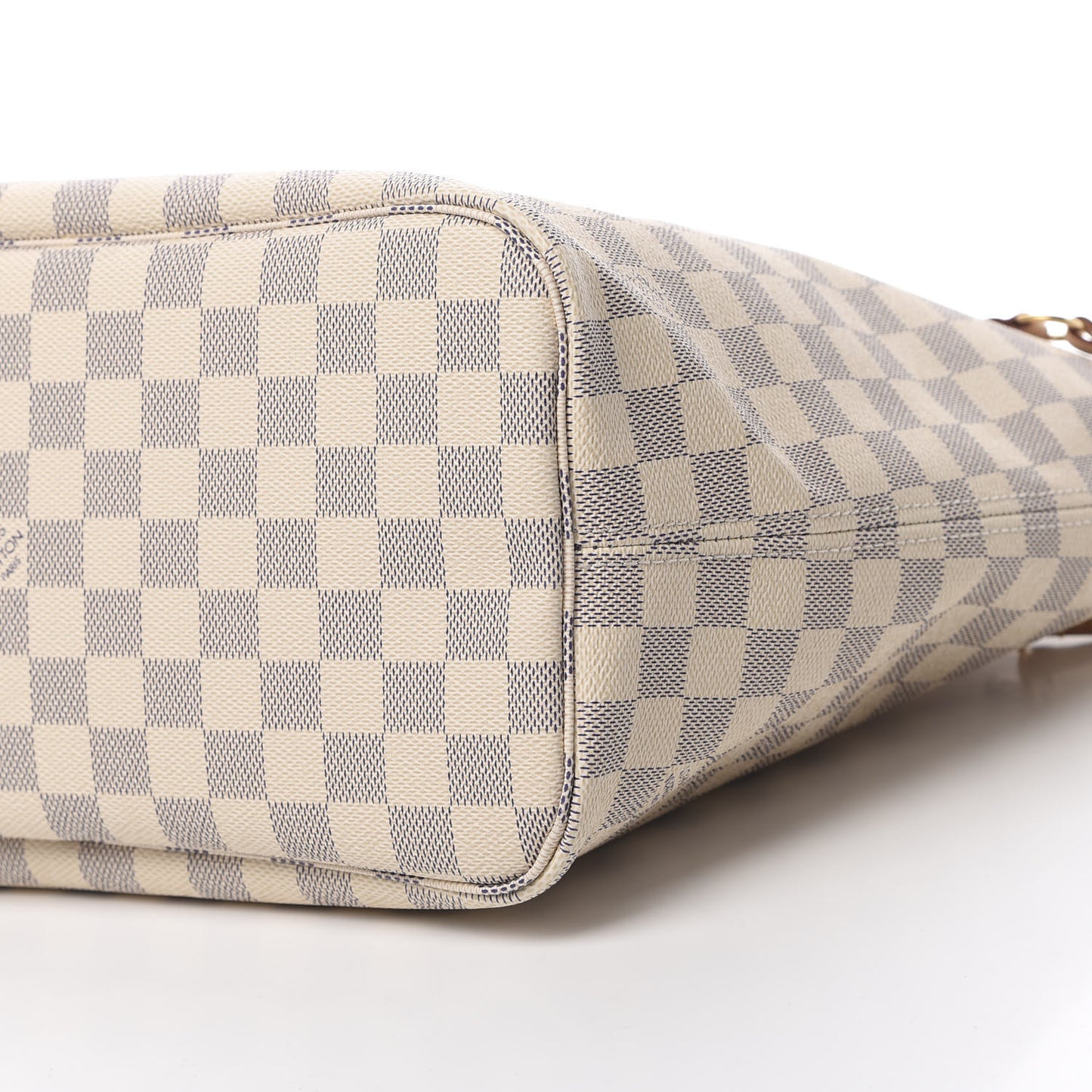 Damier Azur Neo Neverfull MM Rose Ballerine