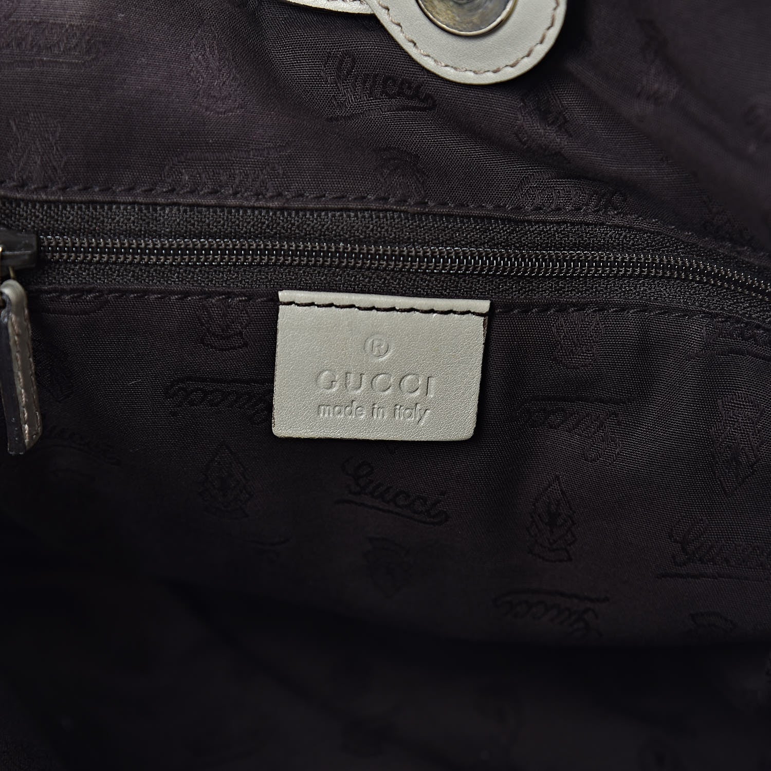 Gucci Guccissima Medium Sukey Tote Mystic White 6 of 13