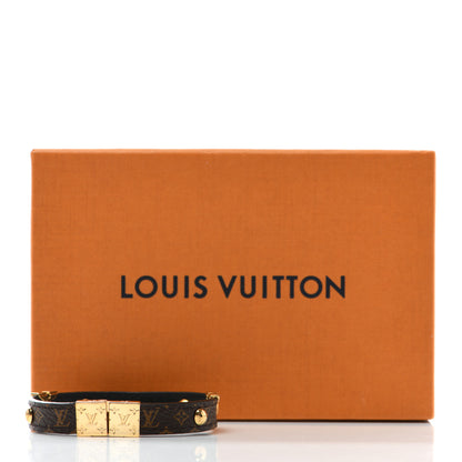 Louis Vuitton Monogram LV Crown Reversible Bracelet 17 Black 6 of 6