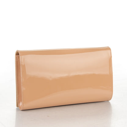 Saint Laurent Patent Calfskin Monogram Large Belle De Jour Clutch Chair 3 of 7