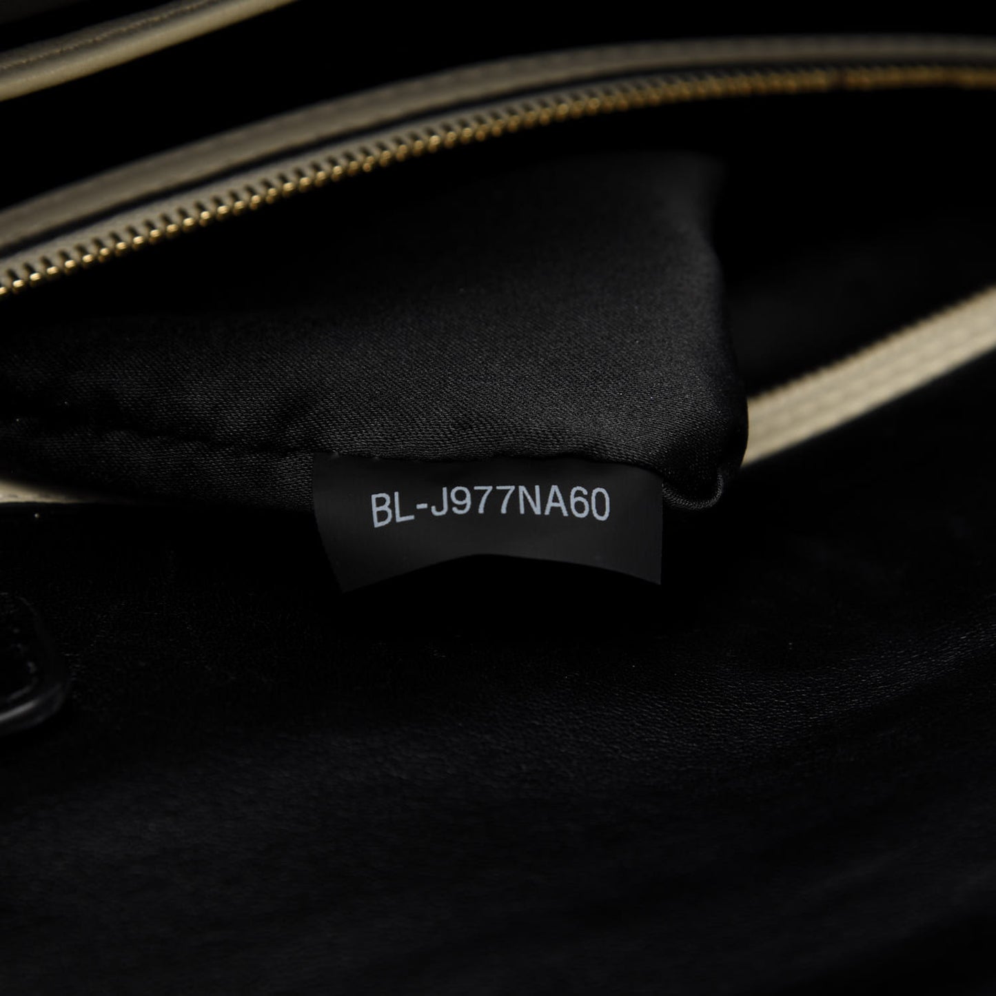 Nappa Striped Medium My Rockstud Frame Bag Black Light Ivory