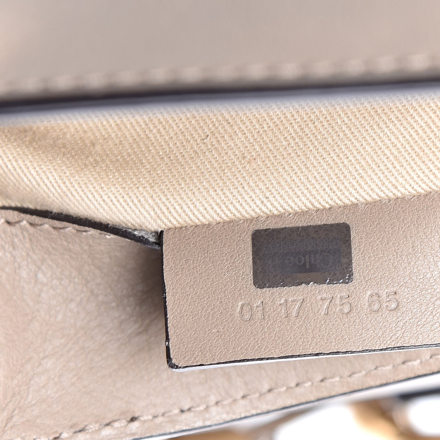 Chloe Suede Calfskin Mini Faye Backpack Motty Grey 6 of 12