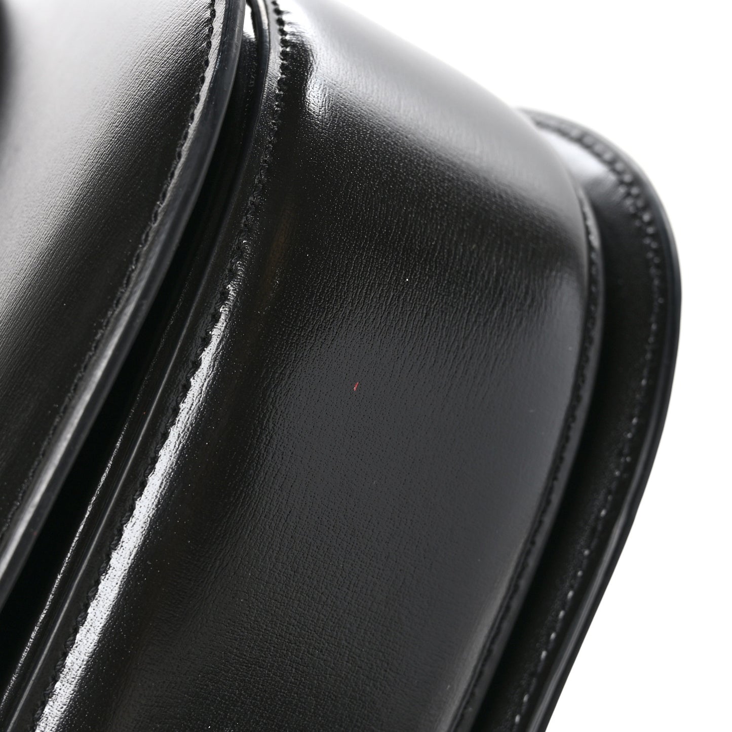 Boarded Dyana Lux Calfskin Web Monochrome Medium Bamboo 1947 Top Handle Bag Black