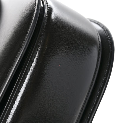 Gucci Boarded Dyana Lux Calfskin Web Monochrome Medium Bamboo 1947 Top Handle Bag Black 11 of 12