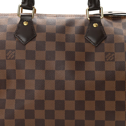 Louis Vuitton Damier Ebene Speedy 30 17 of 24
