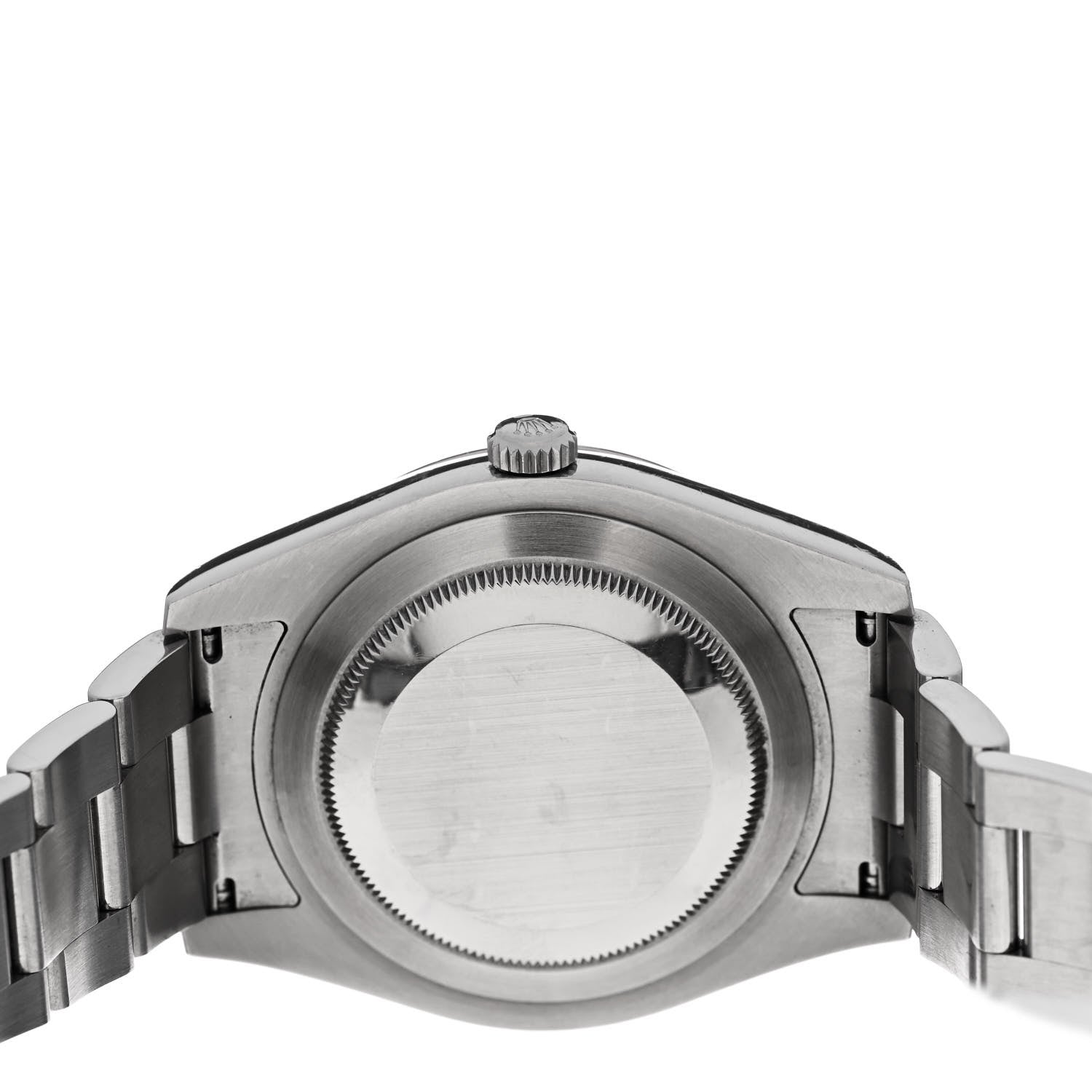 Rolex Stainless Steel 18K White Gold 41mm Oyster Perpetual Datejust Watch Blue 116334 4 of 5