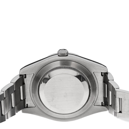 Rolex Stainless Steel 18K White Gold 41mm Oyster Perpetual Datejust Watch Blue 116334 4 of 5
