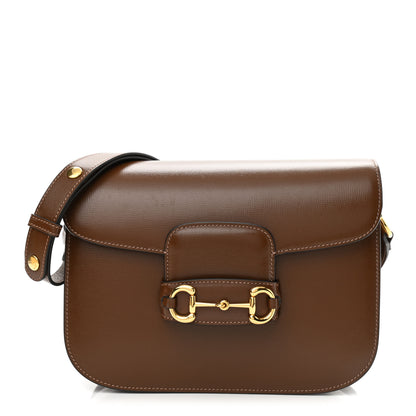 Gucci Azalea Calfskin Horsebit 1955 Shoulder Bag Brown Sugar 1 of 12