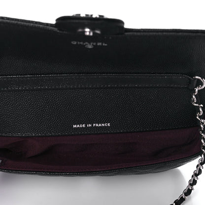 Chanel Caviar Quilted Glasses Case With Chain Black 7 of 13
