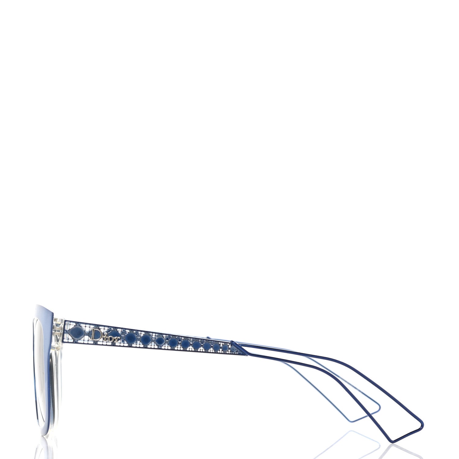 Christian Dior Metal Diorama 1 Sunglasses Blue 3 of 9