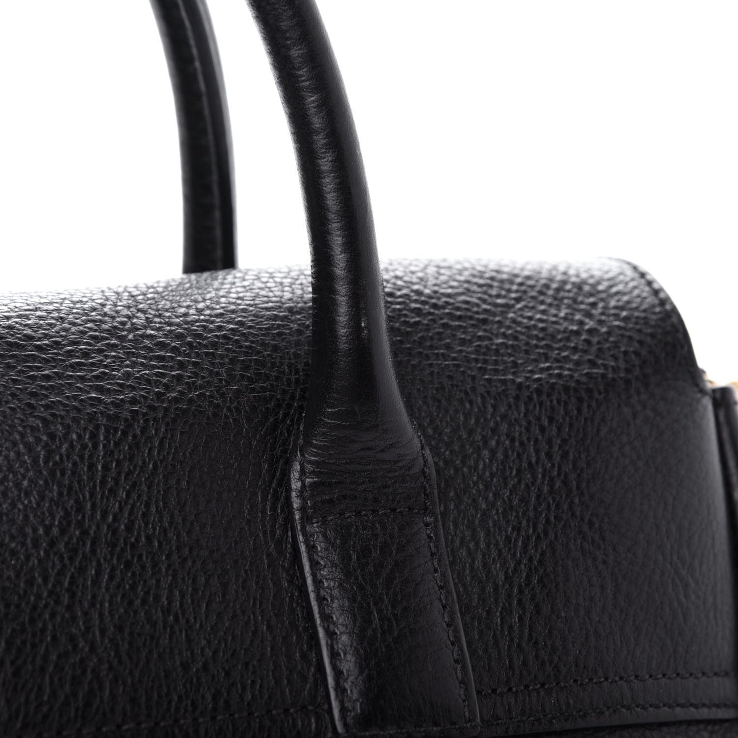Natural Leather Small Bayswater Black