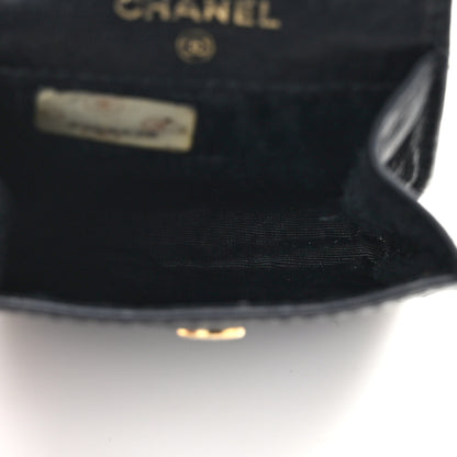 Chanel Caviar Timeless CC Key Holder Bag Charm Black 5 of 7