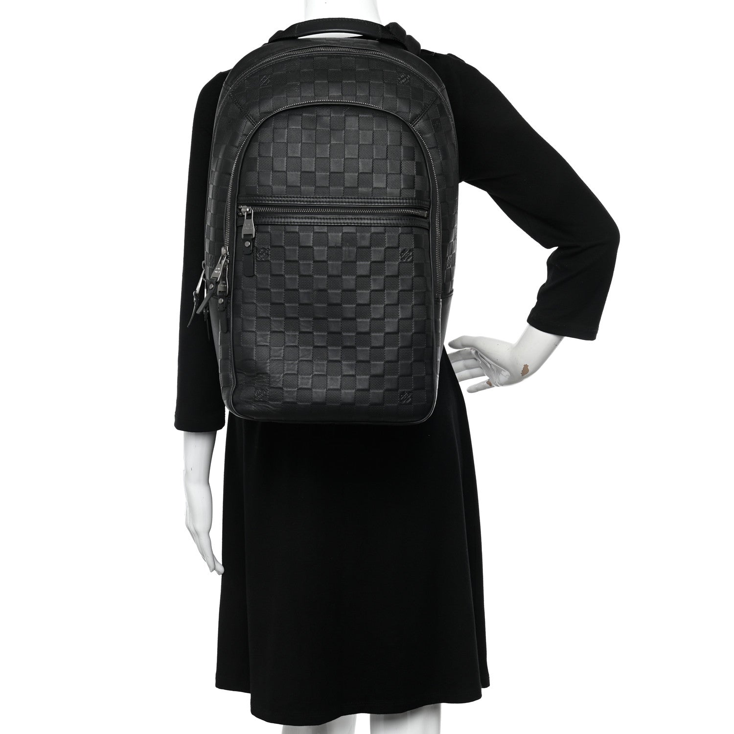 Louis Vuitton Damier Infini Michael Backpack Onyx 2 of 10