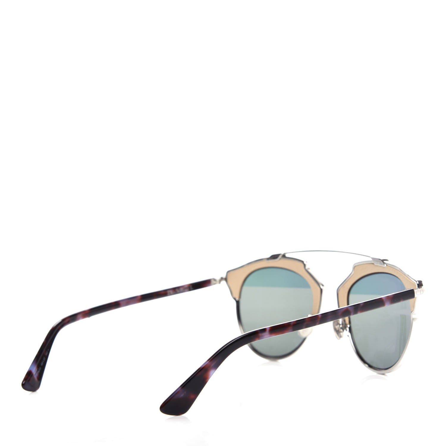 Christian Dior Mirrored So Real Sunglasses Silver Gold 4 of 11