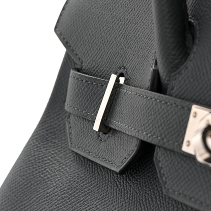 Hermes Epsom Birkin 30 Gris Misty 13 of 13
