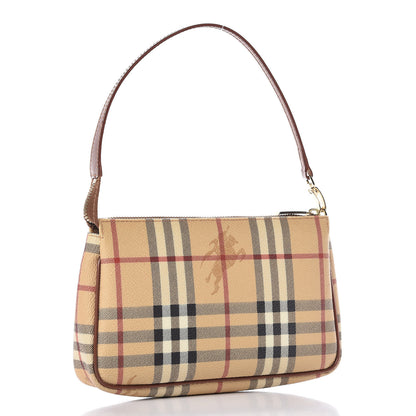 Burberry Haymarket Check Pochette Chocolate 3 of 7