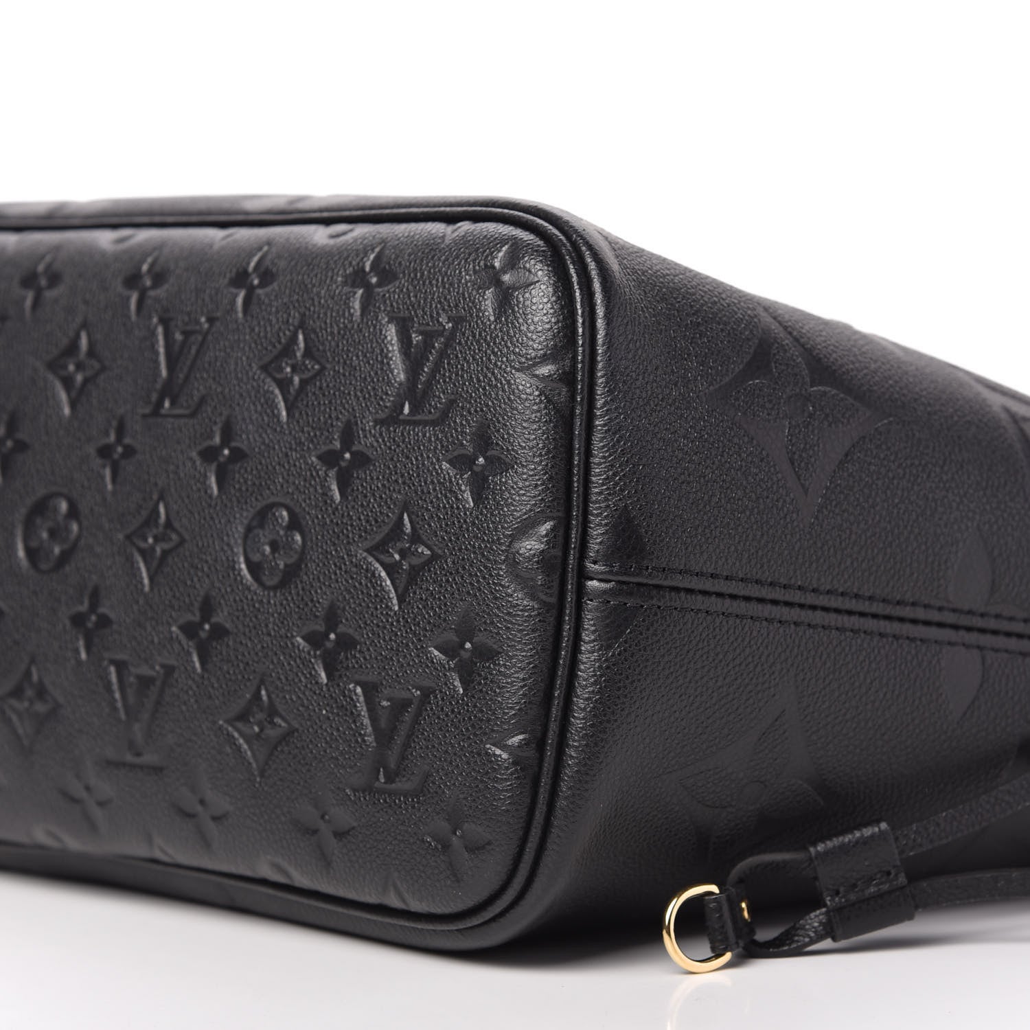 Louis Vuitton Empreinte Monogram Giant Neverfull MM Black 7 of 9