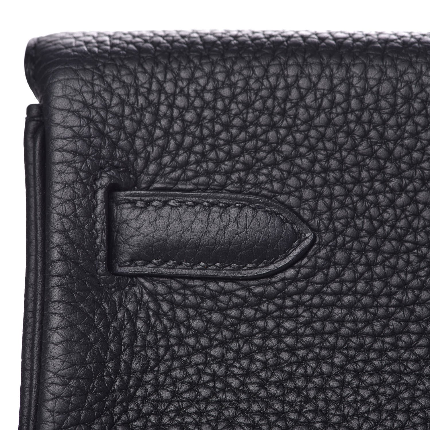 Hermes Taurillon Clemence Kelly Ado Backpack Black 21 of 25