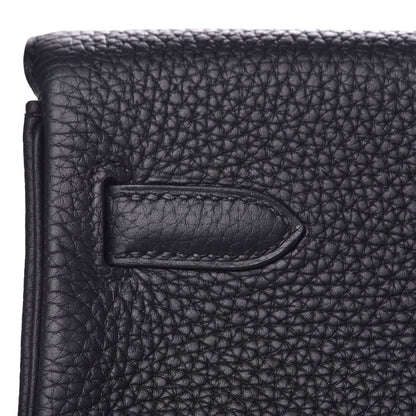 Hermes Taurillon Clemence Kelly Ado Backpack Black 21 of 25