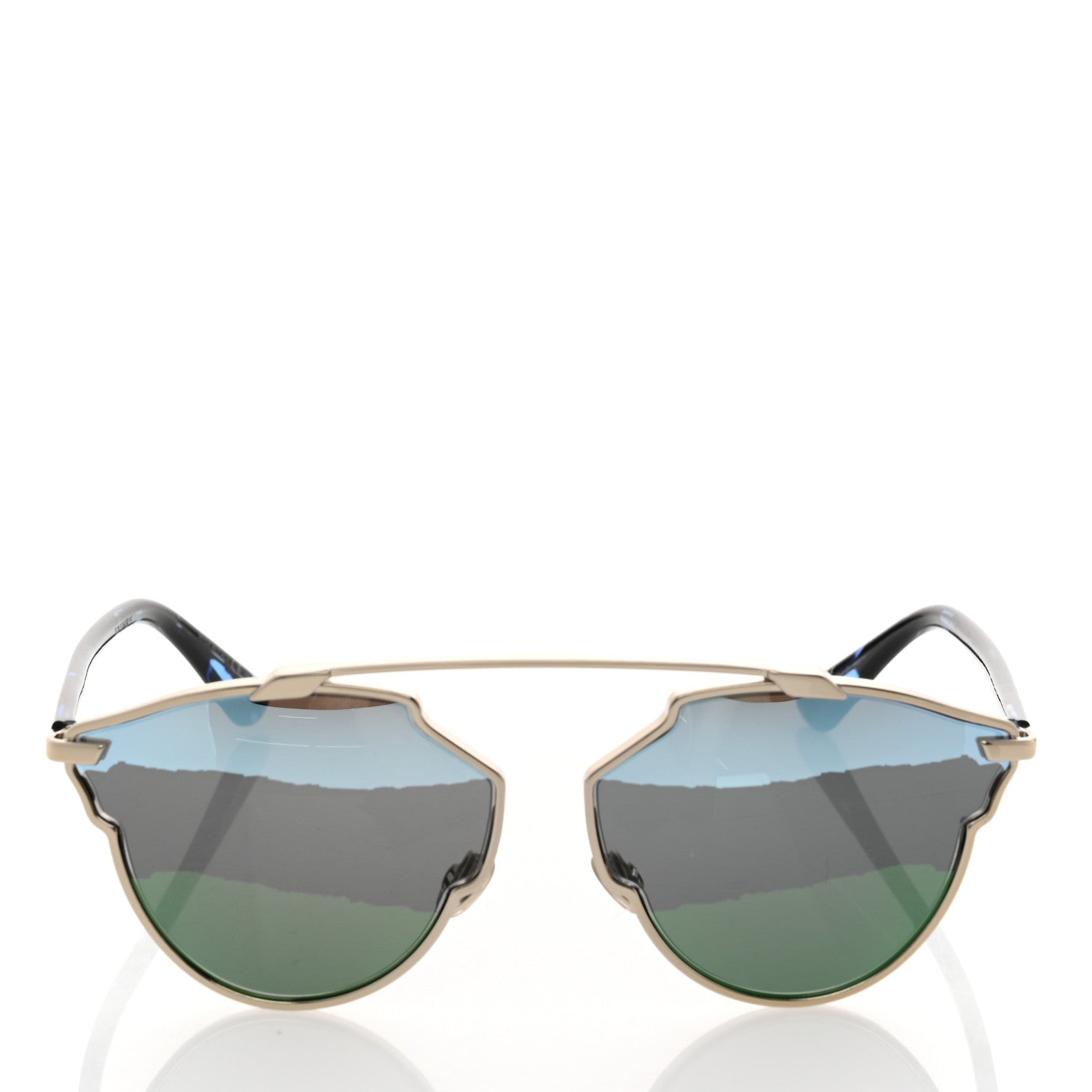 Christian Dior Acetate Metal So Real A Sunglasses Blue Multicolor 2 of 8