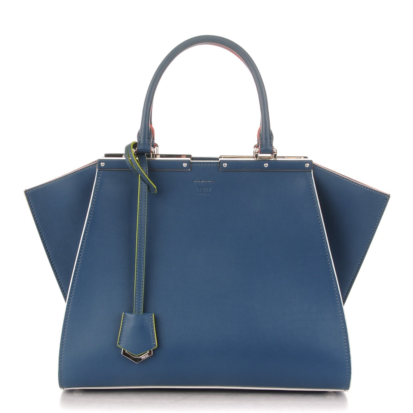 Vitello Dolce Century Petite 3Jours Tote Pavone