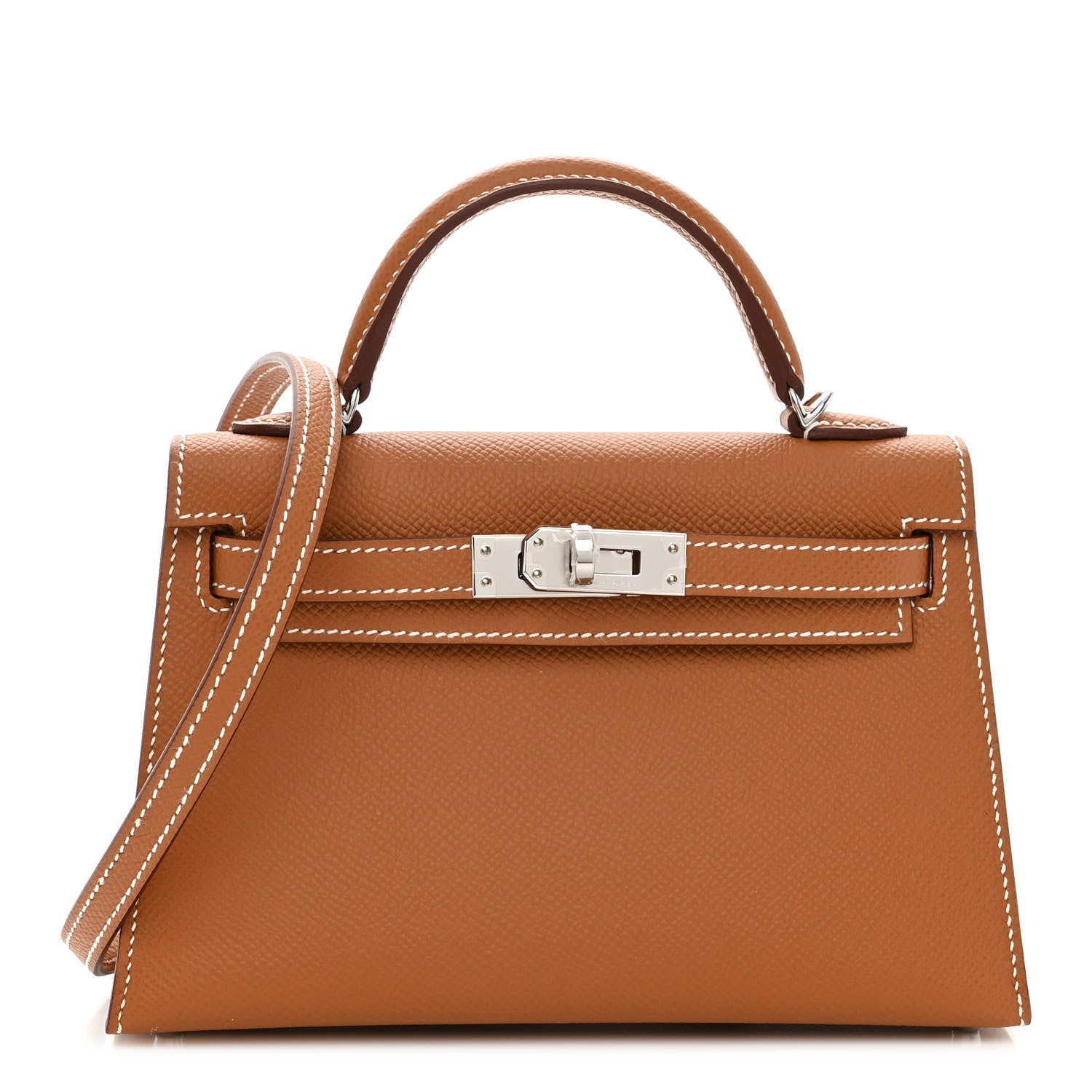 Hermes Epsom Mini Kelly Sellier 20 Gold 1 of 12