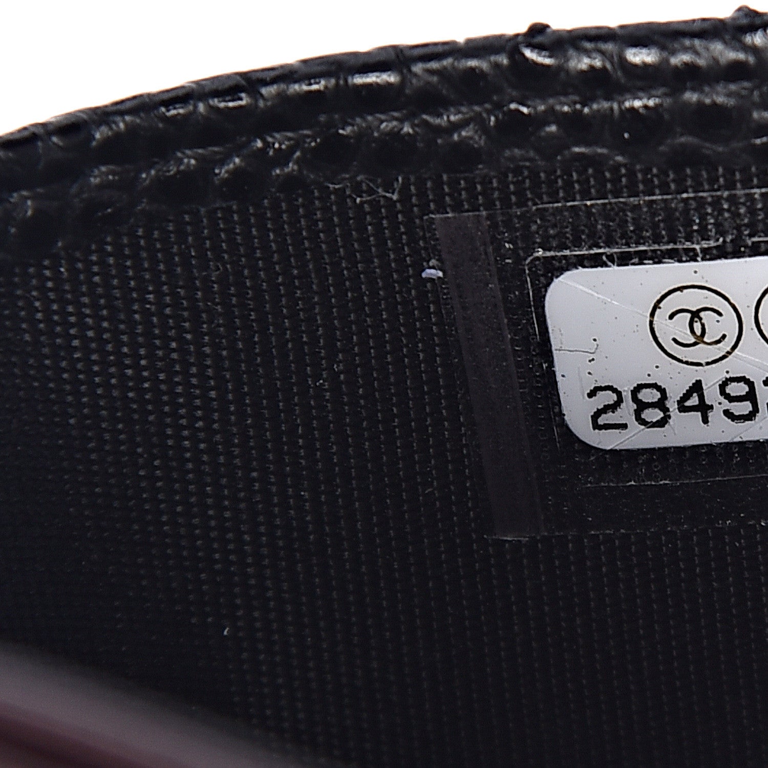 Chanel Caviar Quilted Card Holder Black 8 of 9