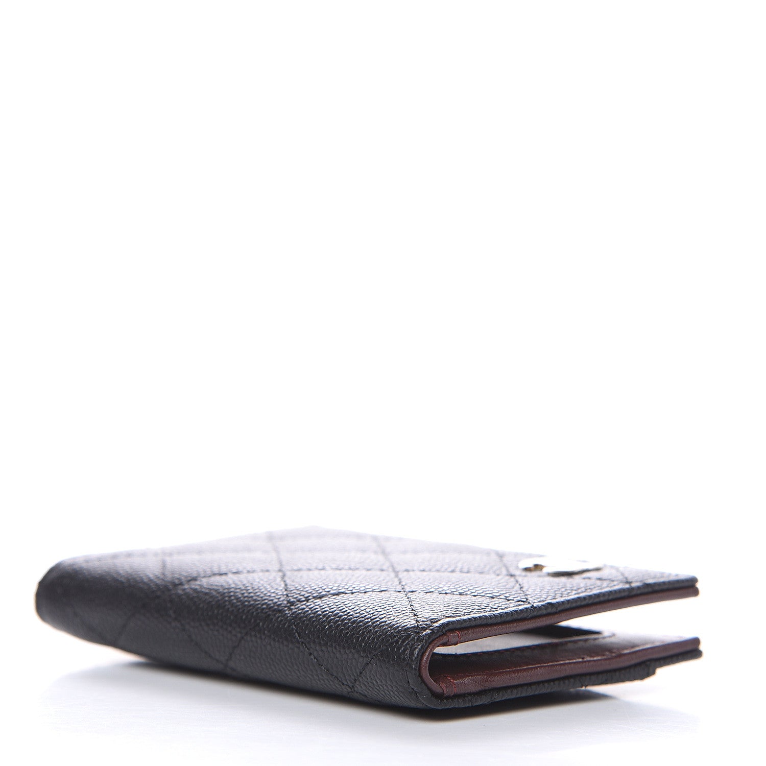 Chanel Caviar Quilted Card Holder Wallet Black 4 of 8