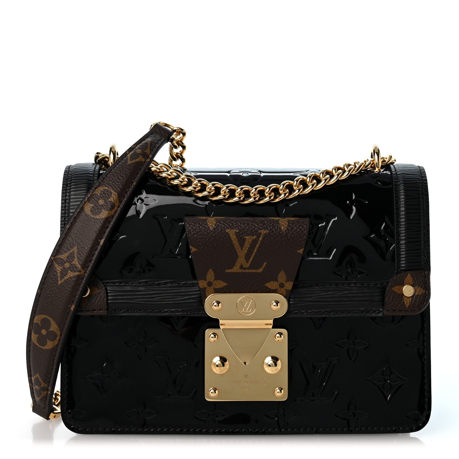 Louis Vuitton Vernis Epi Monogram Wynwood Black 1 of 12