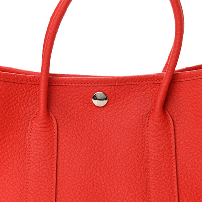 Hermes Negonda Garden Party TPM 30 Rouge Tomate 8 of 10