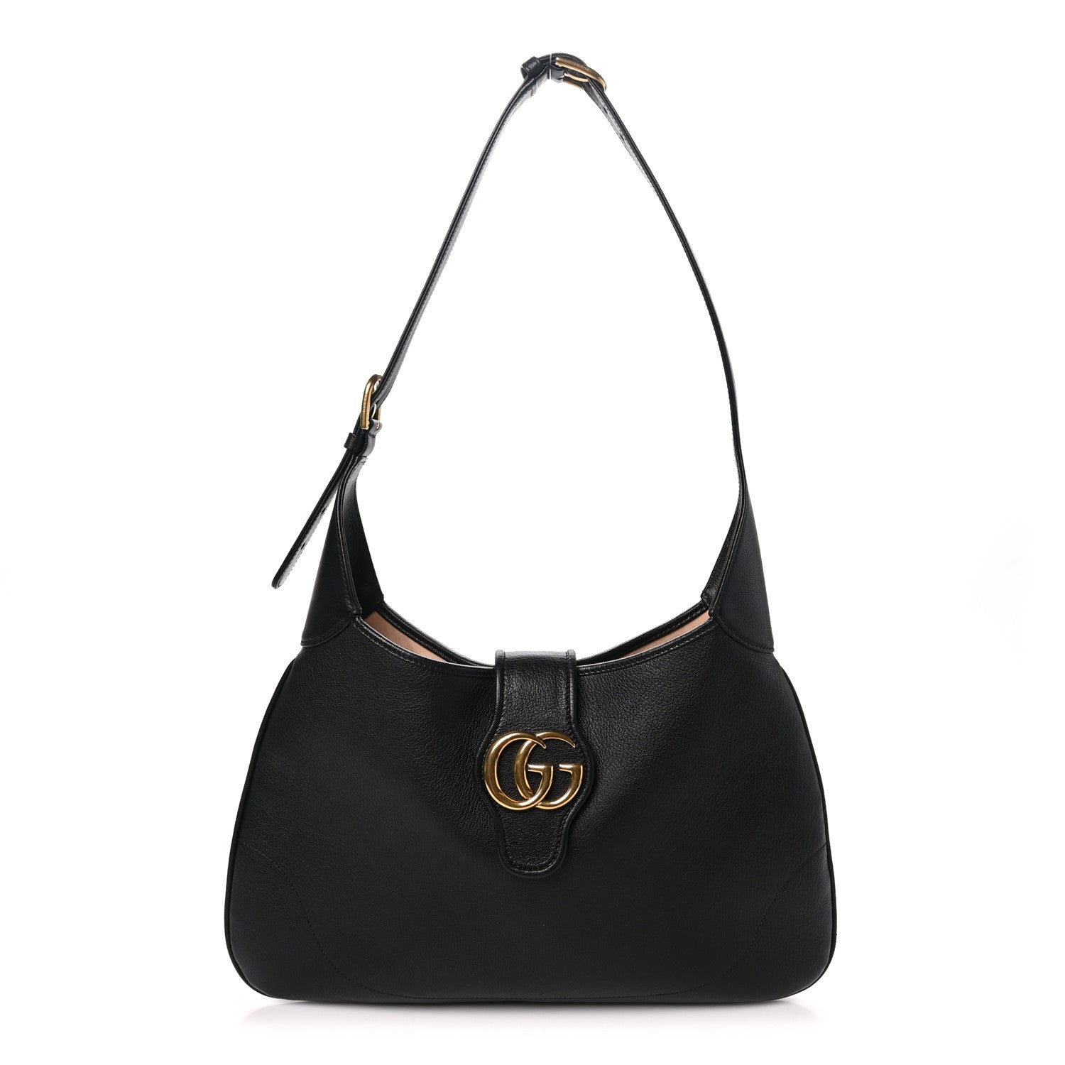 Gucci Goatskin Medium Aphrodite Shoulder Bag Black 1 of 10
