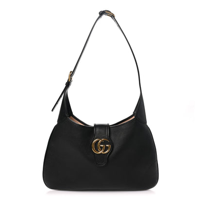 Gucci Goatskin Medium Aphrodite Shoulder Bag Black 1 of 10