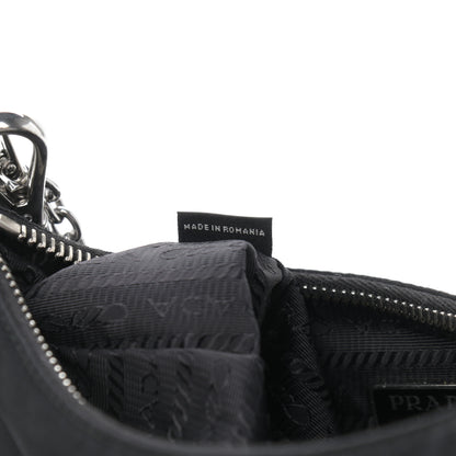 Prada Nylon Re-Edition 2005 Shoulder Bag Black 7 of 12