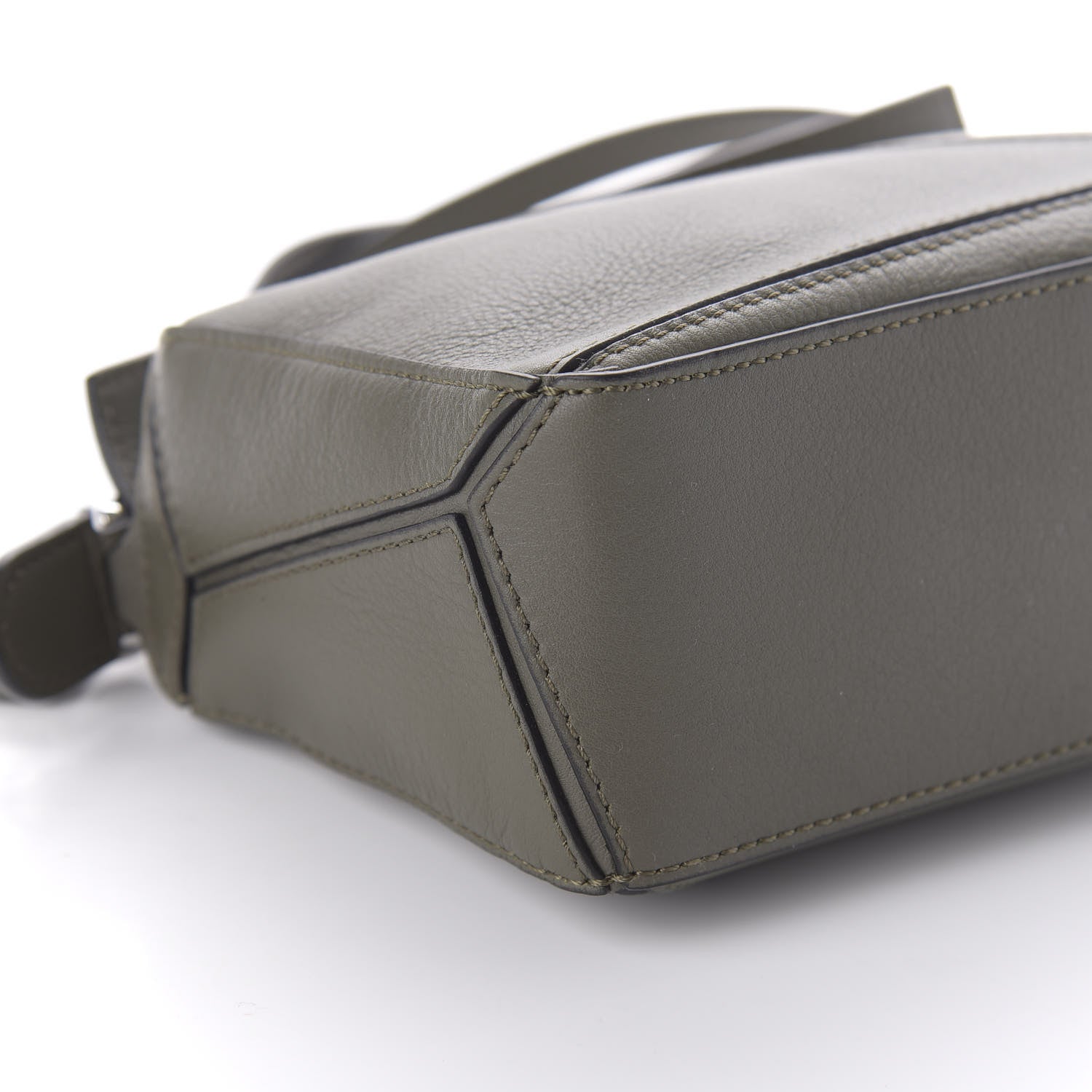 Loewe Calfskin Mini Puzzle Bag Khaki Green 6 of 9