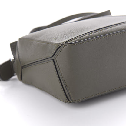 Loewe Calfskin Mini Puzzle Bag Khaki Green 6 of 9