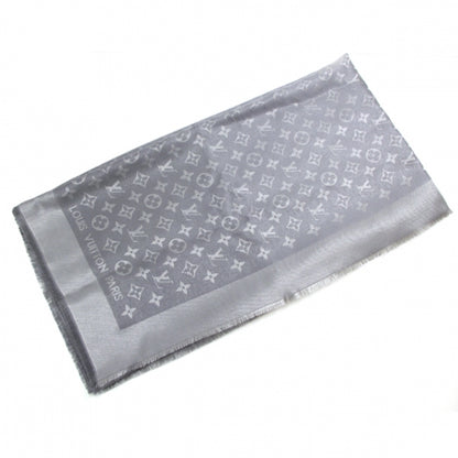 Louis Vuitton Monogram Lurex Shawl Gris Perle 1 of 5