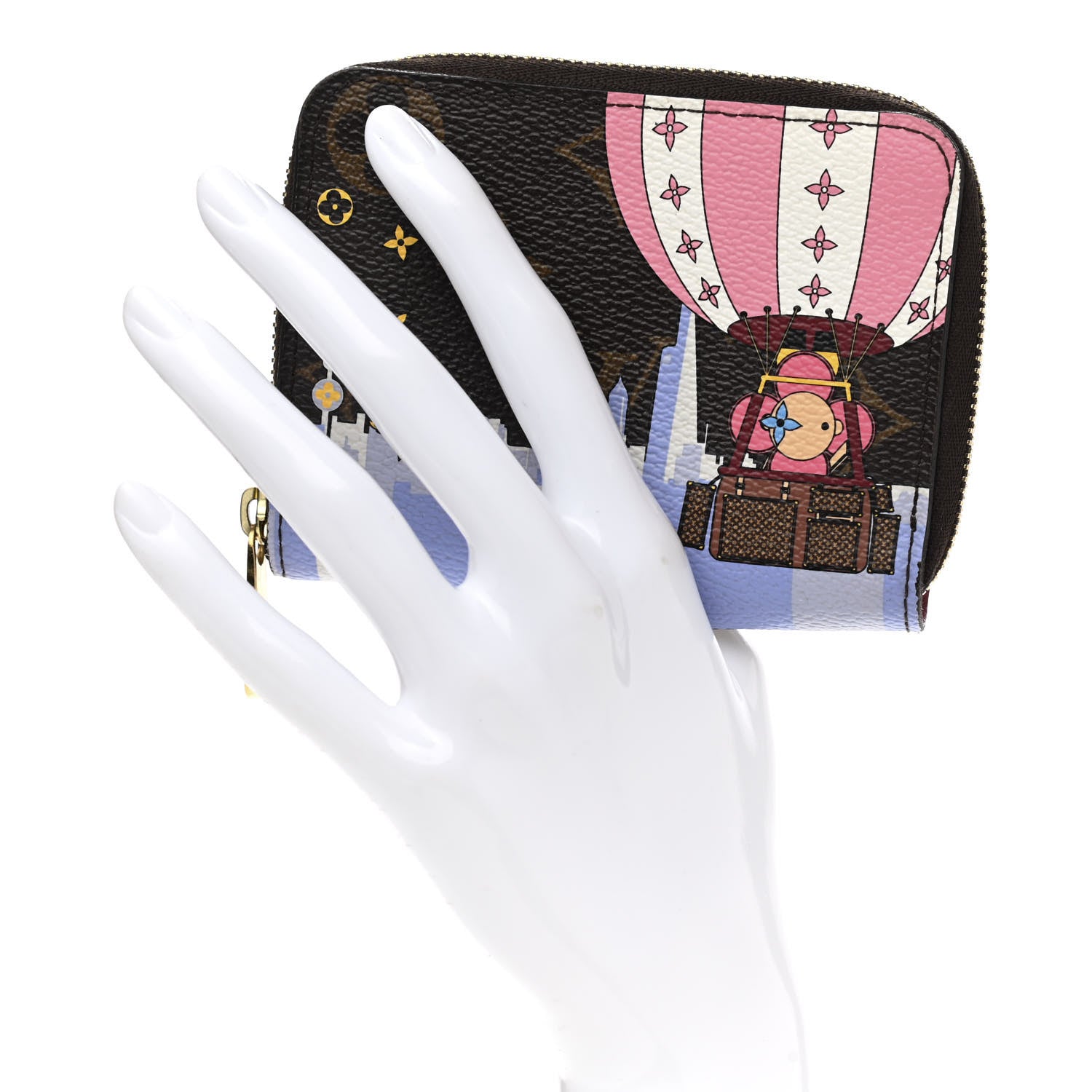 Louis Vuitton Monogram 2019 Christmas Animation Zippy Coin Purse 2 of 8