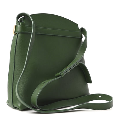 Salvatore Ferragamo Calfskin Small Hug Messenger Bag Forest Green 3 of 10