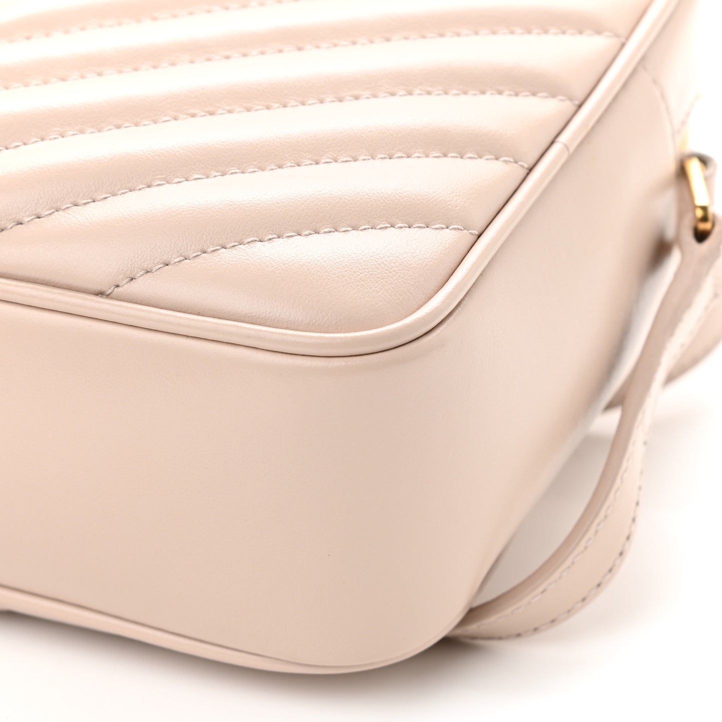 Calfskin Matelasse Monogram Lou Camera Bag Washed Light Pink